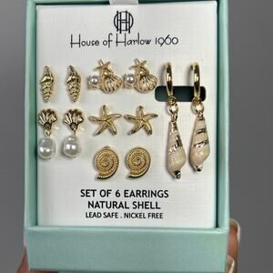 House of Harlow 1960  Summer earrings set
